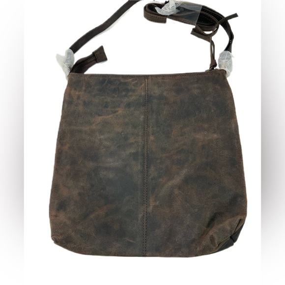 Leather ESTALON Crossbody Bag - Picture 3 of 16